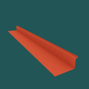 380mm Sidewall Flashing 28G Tile Red Textured