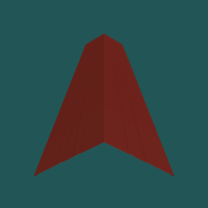 487mm Ridge 28G Maroon Smooth