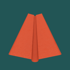 380mm Valley 28G Tile Red Textured