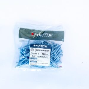 FIXTITE Class 3 45MM Full Thread Wafer Head Steel/Timber Fastener