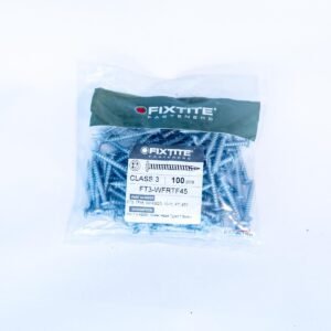 FIXTITE Class 3 45MM Full Thread Wafer Head Timber Fastener
