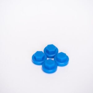 FIXTITE - Bright Blue Hex Cap (100pcs/Box)