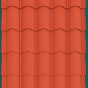 Orientile 28G Tile Red Textured Roofing Sheet