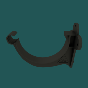 PMS Bottom Gutter Clamp Charcoal