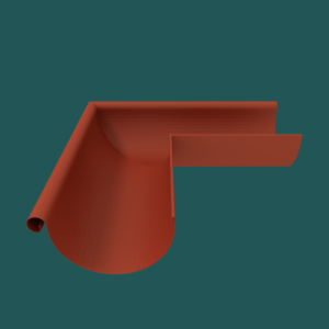 PPAZ Outer Corner Miter Tile Red