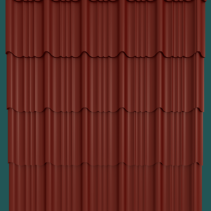 Versatile 28G Maroon Smooth Roofing Sheet
