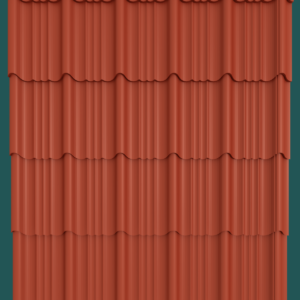 Versatile 28G Tile Red Smooth Roofing Sheet